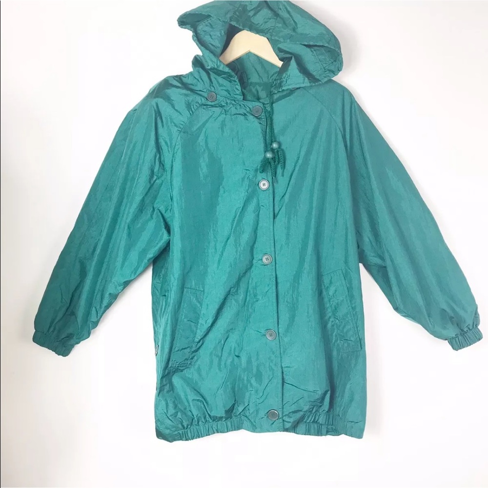 Vintage Norm Thompson Womens Windbreaker Jacket PM‎
